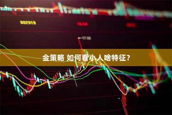 金策略 如何看小人啥特征？